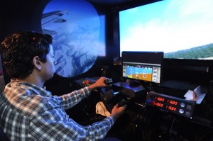 Simulador de vuelo de avion de ASCA