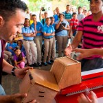 Robot Camioncito, construido por Jean Olivo, Franyer Gerez y Ángel Rozas.