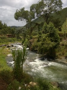 Río en Angostura, Jarabacoa.