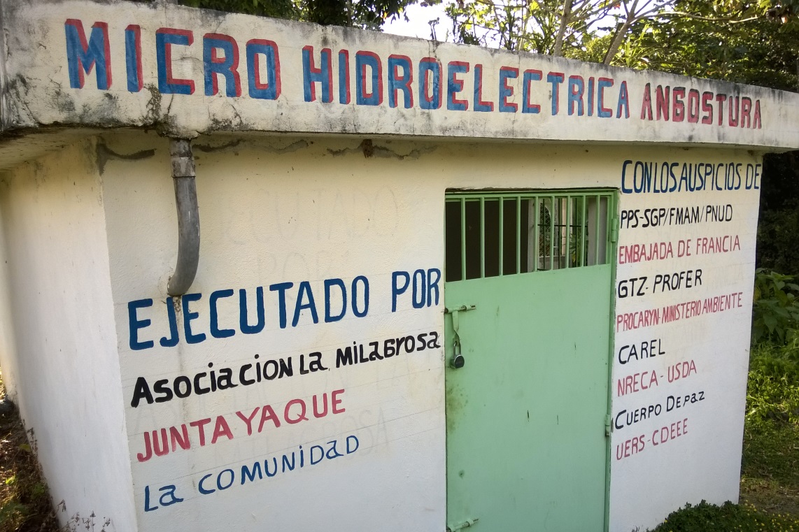 Microhidroeléctrica en Angostura