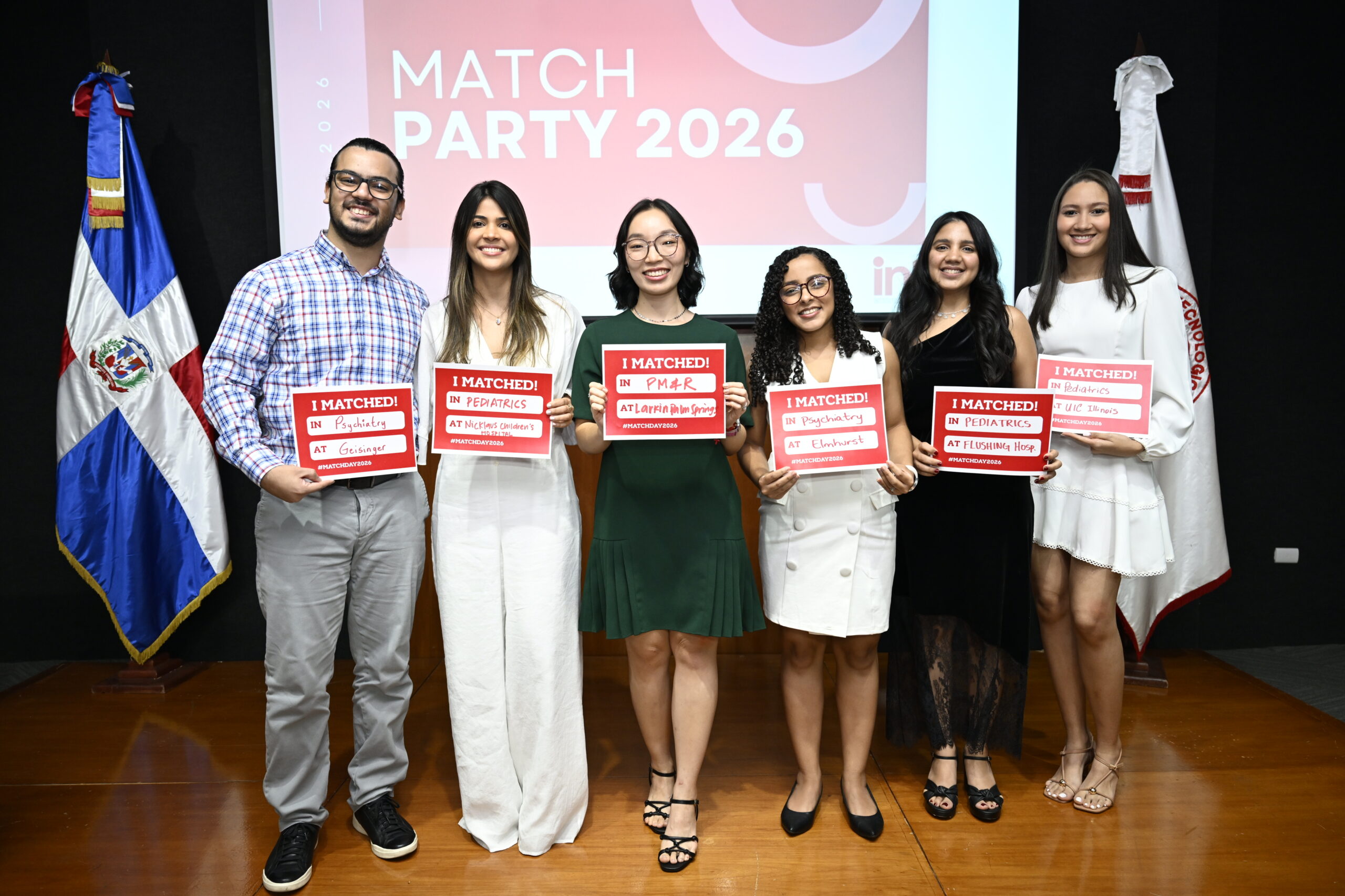 Trece médicos del INTEC aseguran plazas de especialidad en hospitales de EE.UU.