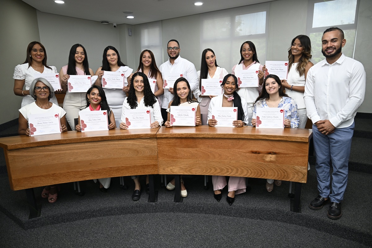 INTEC gradúa primera cohorte del Diplomado en Nutrición Prenatal y Ginecológica